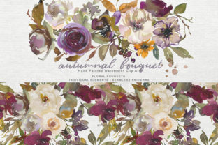 Autumn Flowers Clipart for Creative Projects