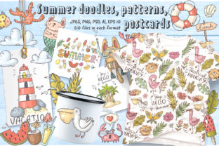 Big Summer Doodles Collection: A Creative Resource for Modern Designers