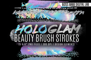 HoloGlam Beauty Brush Strokes